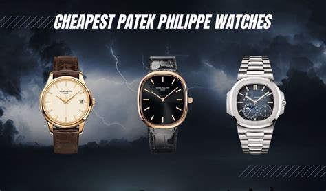 philippe patek prijs|patek philippe cheapest watch price.